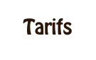 Tarifs